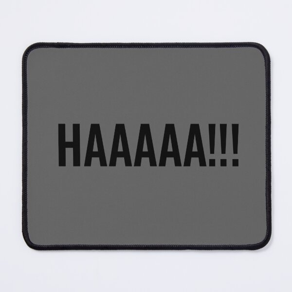 Item preview, HAAAAA!!! Funny Scream Meme Typography Design | Loud Reaction Humor Graphic designed and sold by artworkathome.