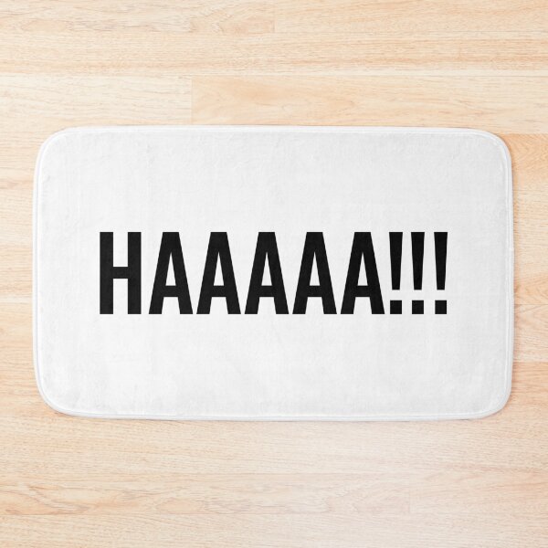 Item preview, HAAAAA!!! Funny Scream Meme Typography Design | Loud Reaction Humor Graphic designed and sold by artworkathome.