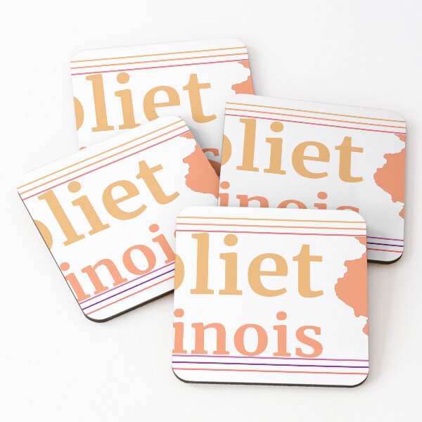 Item preview, Joliet Illinois City Marked On State Map designed and sold by TheIconSmith.