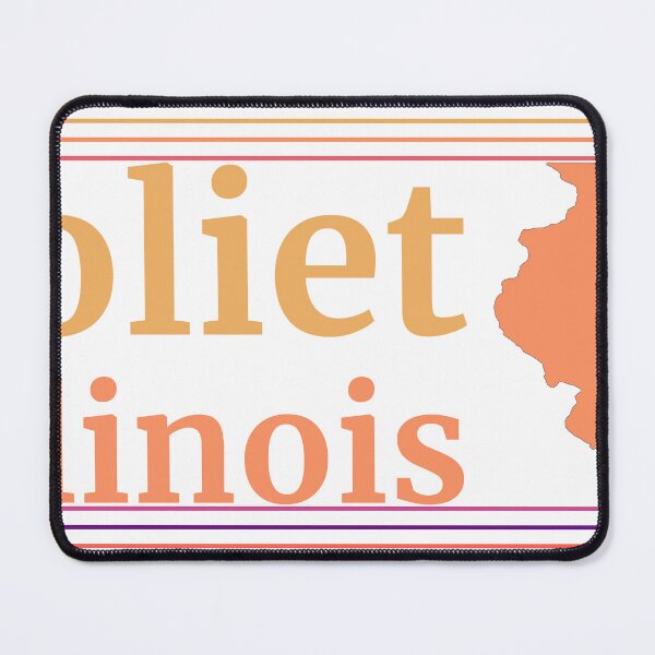 Item preview, Joliet Illinois City Marked On State Map designed and sold by TheIconSmith.