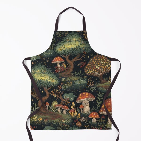 Aperçu de l'œuvre Magical Forest Pattern – Whimsical Woodland Seamless Design créée et vendue par Art70shop.