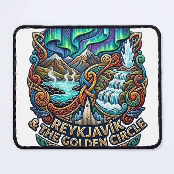 Item preview, REYKJAVIK & THE GOLDEN CIRCLE ICELAND designed and sold by likbatonboot.