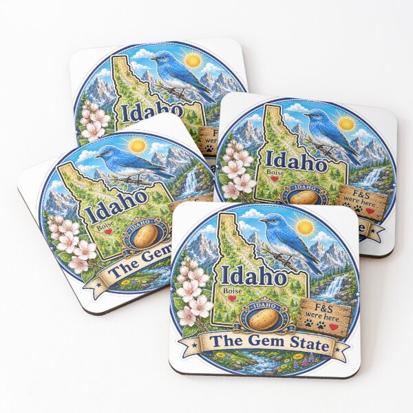 Item preview, Idaho - Collect America with Freckle and Spencer designed and sold by CollectrsCornr.