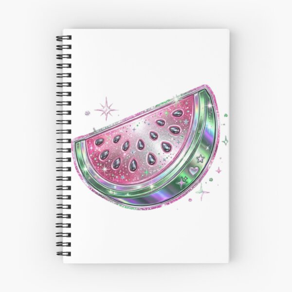 Item preview, Sparkly Glitter Watermelon Slice Holographic Pink Green Fruit Design designed and sold by irfanshikh.