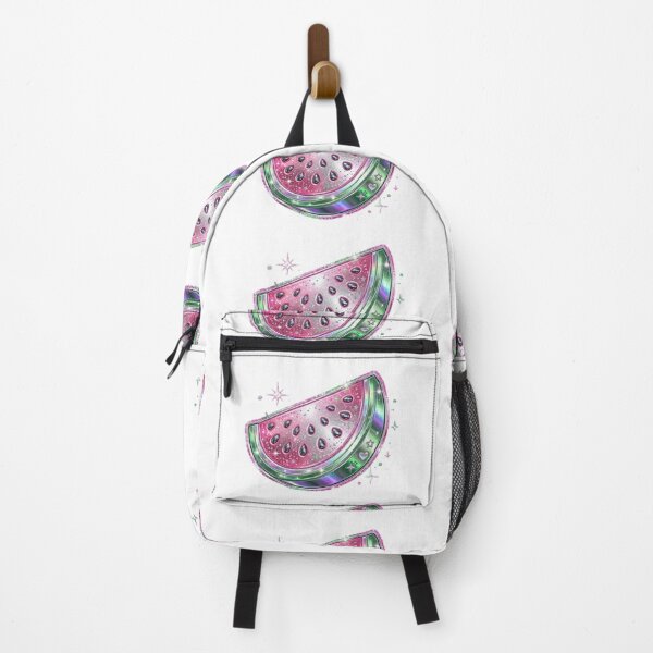 Item preview, Sparkly Glitter Watermelon Slice Holographic Pink Green Fruit Design designed and sold by irfanshikh.