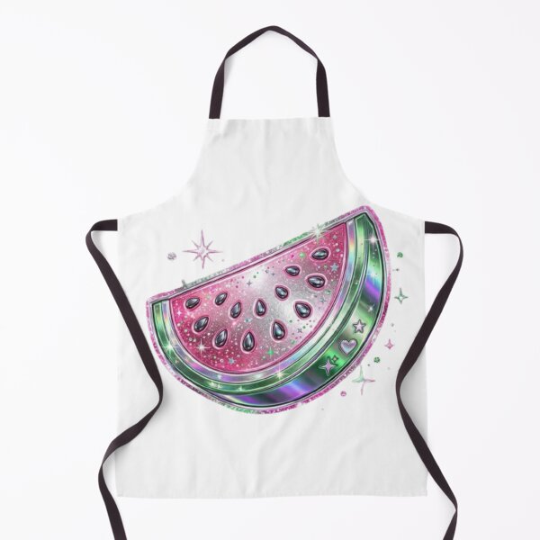 Item preview, Sparkly Glitter Watermelon Slice Holographic Pink Green Fruit Design designed and sold by irfanshikh.