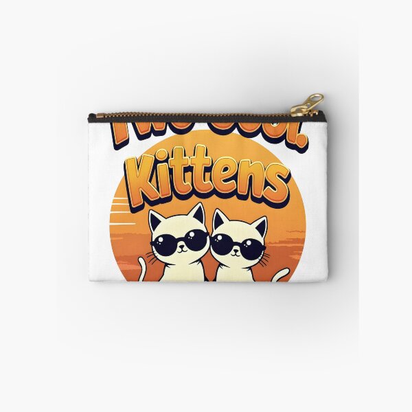 Item preview, Two Cool Kittens Funny Cat Lover Gift T-Shirt designed and sold by MilaPrintify.