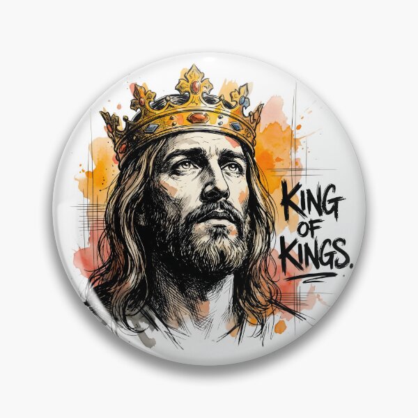 Item preview, Jesus king of kings designed and sold by Tiny-Love ⭐⭐⭐⭐⭐.