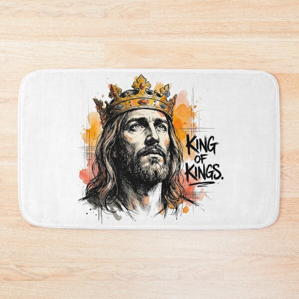 Item preview, Jesus king of kings designed and sold by Tiny-Love ⭐⭐⭐⭐⭐.