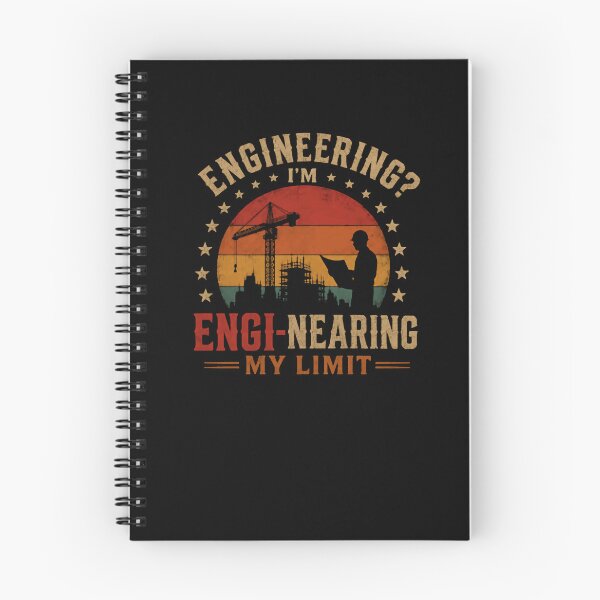 Item preview, Engineering? I'm Engi-Nearing My Limit Engineer Construction Professional Humor designed and sold by RetroMini2026.