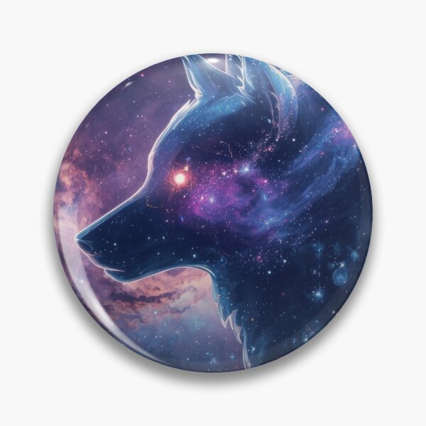 Item preview, Cosmic Wolf Art in Nebula designed and sold by Nick Seidel.