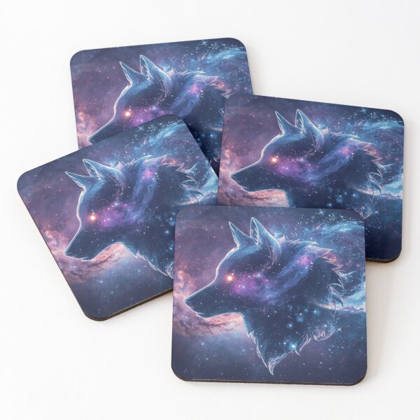 Item preview, Cosmic Wolf Art in Nebula designed and sold by Nick Seidel.