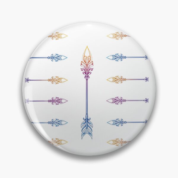Item preview, Mystic Gradient Arrows: Ornate Tribal Geometry designed and sold by Dzblack.