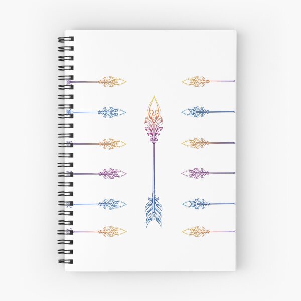 Item preview, Mystic Gradient Arrows: Ornate Tribal Geometry designed and sold by Dzblack.