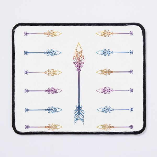 Item preview, Mystic Gradient Arrows: Ornate Tribal Geometry designed and sold by Dzblack.