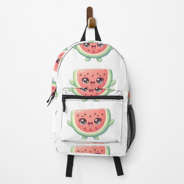 Item preview, Cute Kawaii Watermelon Character Funny Happy Fruit Cartoon Design designed and sold by irfanshikh.