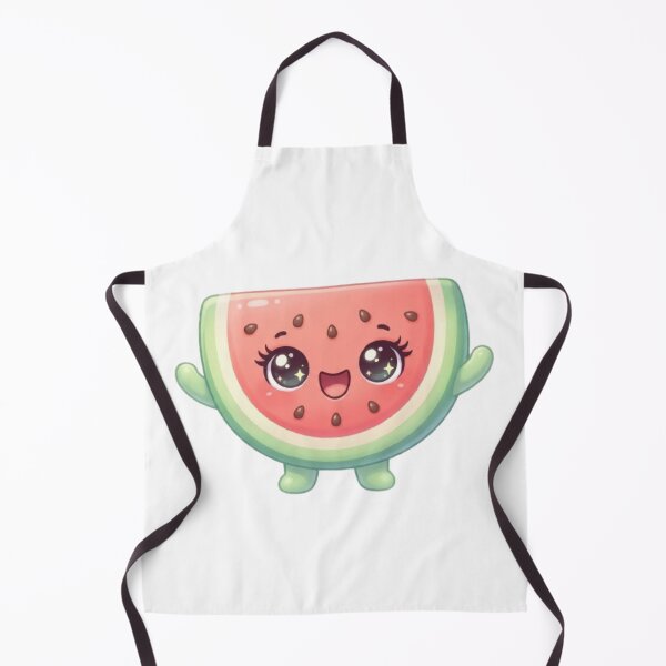 Item preview, Cute Kawaii Watermelon Character Funny Happy Fruit Cartoon Design designed and sold by irfanshikh.