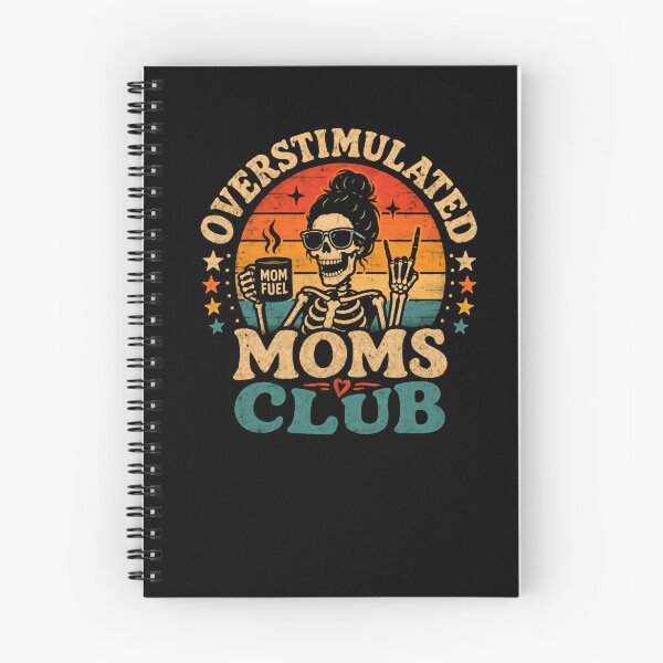 Item preview, Overstimulated Moms Club Mom Fuel Overwhelmed Mother Funny Mom Life designed and sold by RetroMini2026.