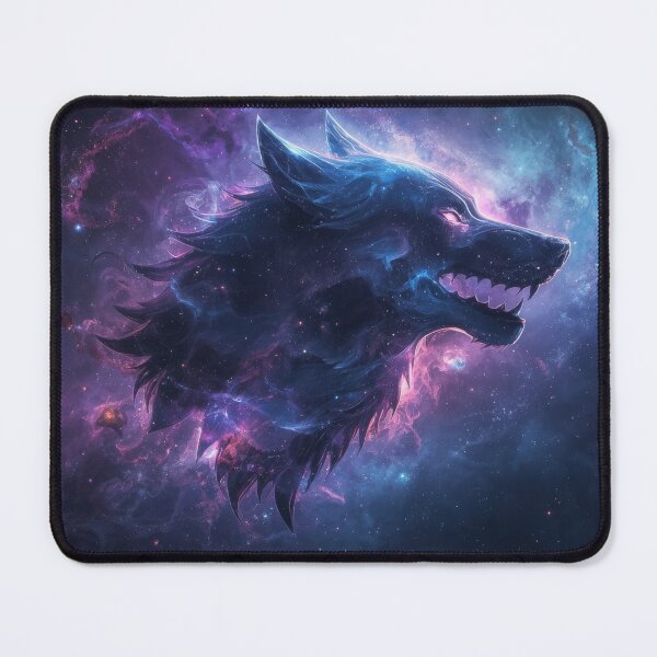 Item preview, Cosmic Wolf Art in Nebula Colors designed and sold by Nick Seidel.