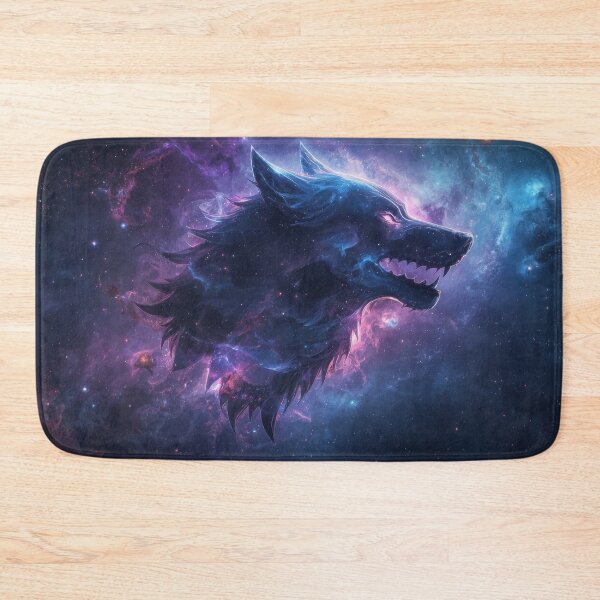 Item preview, Cosmic Wolf Art in Nebula Colors designed and sold by Nick Seidel.