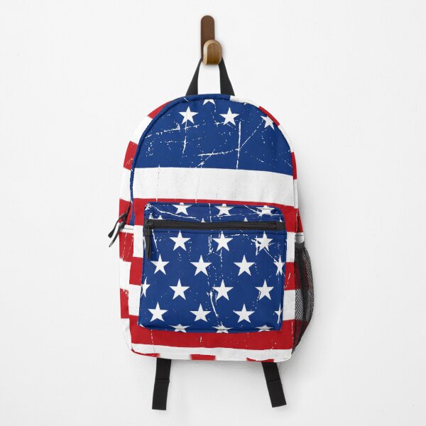 Item preview, Vintage American Flag Distressed Patriotic USA Pride Shirt designed and sold by ArcaneArtistry.