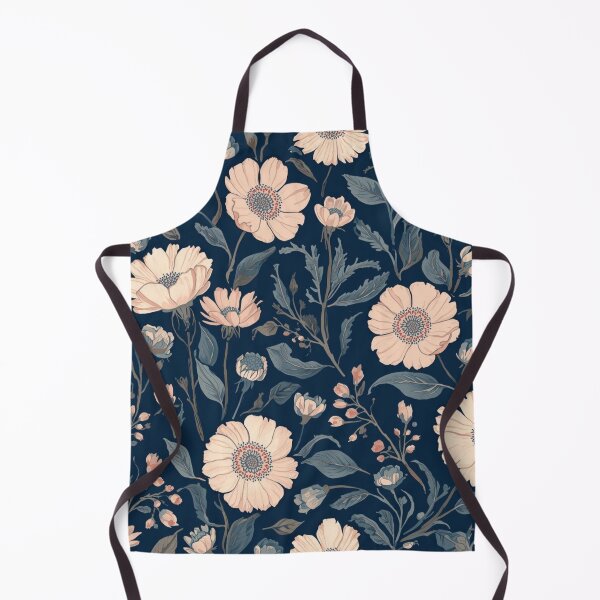 Aperçu de l'œuvre Moon Flower Pastel Pattern – Soft Botanical Seamless créée et vendue par Art70shop.