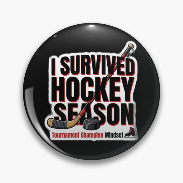 Item preview, I Survived Hockey Season Funny Design designed and sold by DanishDesignCo.