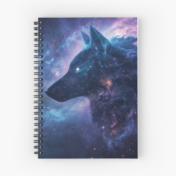 Item preview, Cosmic Wolf Head in Galaxy Art designed and sold by Nick Seidel.