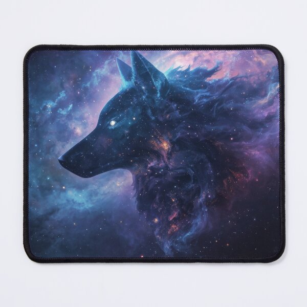 Item preview, Cosmic Wolf Head in Galaxy Art designed and sold by Nick Seidel.