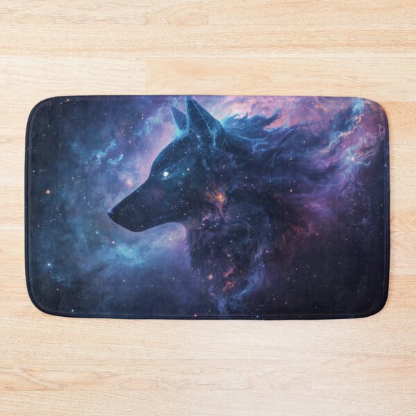 Item preview, Cosmic Wolf Head in Galaxy Art designed and sold by Nick Seidel.