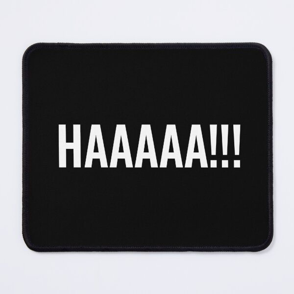Item preview, HAAAAA!!! Funny Scream Meme Typography Design | Loud Reaction Humor Graphic designed and sold by artworkathome.