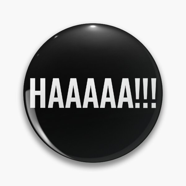 Item preview, HAAAAA!!! Funny Scream Meme Typography Design | Loud Reaction Humor Graphic designed and sold by artworkathome.