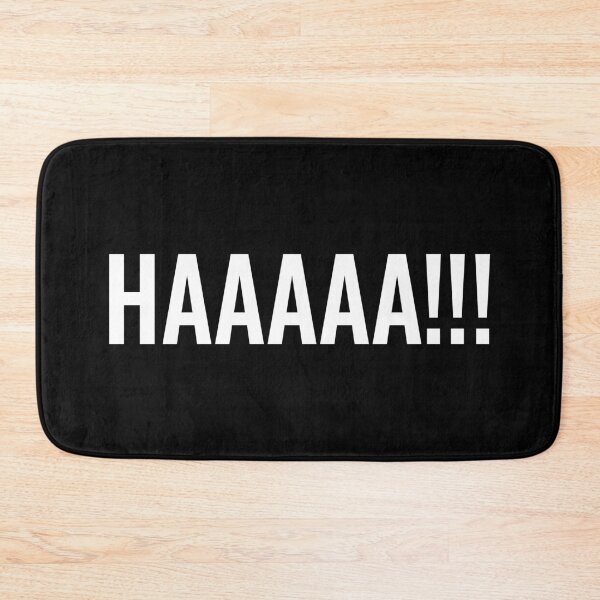 Item preview, HAAAAA!!! Funny Scream Meme Typography Design | Loud Reaction Humor Graphic designed and sold by artworkathome.