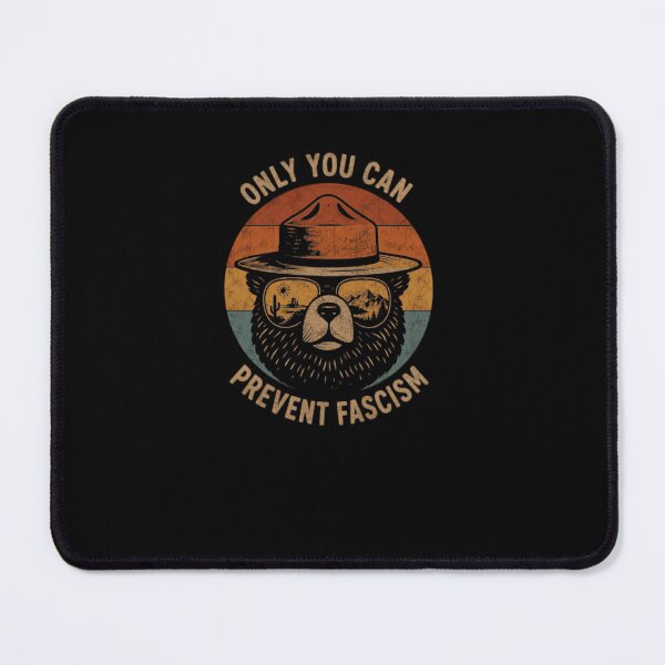 Item preview, Only You Can Prevent Fascism Political Activism Anti Fascist Democracy Freedom designed and sold by RetroMini2026.