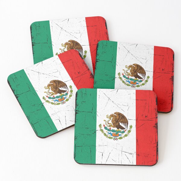 Item preview, Vintage Mexico Flag Distressed Mexican Pride Heritage Shirt designed and sold by ArcaneArtistry.