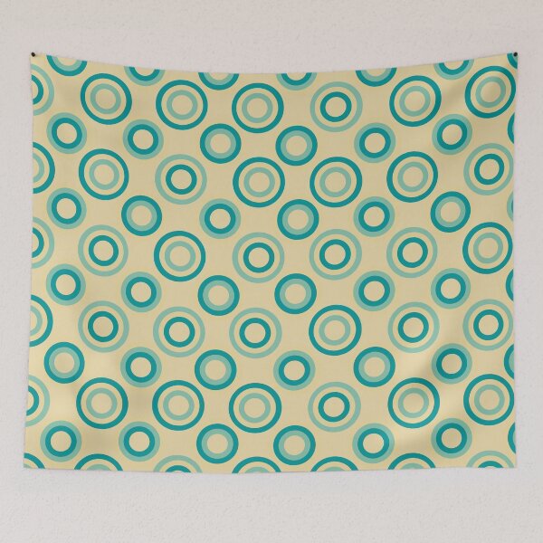 Item preview, Art Deco Circles E9 in a beige background designed and sold by StefanStudioArt.