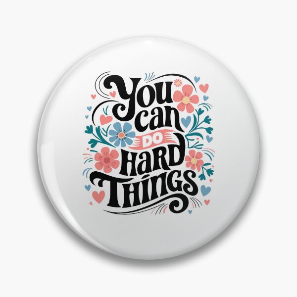 Item preview, You Can Do Hard Things designed and sold by Ansmann.