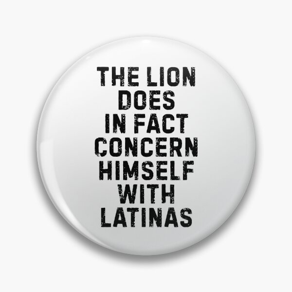 Item preview, Funny Lion Quote Latina Humor meme gift designed and sold by Amzkao.