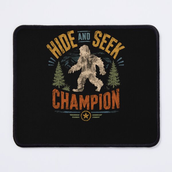 Item preview, Hide And Seek Champion Bigfoot Sasquatch Cryptid Wilderness Outdoors designed and sold by HumansStuck12.