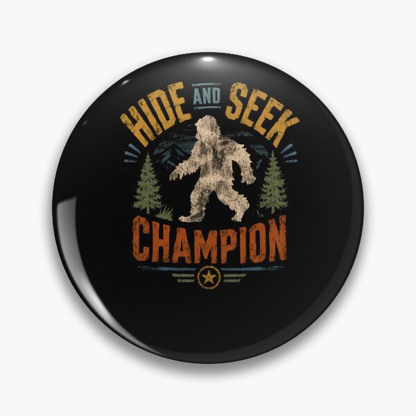 Item preview, Hide And Seek Champion Bigfoot Sasquatch Cryptid Wilderness Outdoors designed and sold by HumansStuck12.