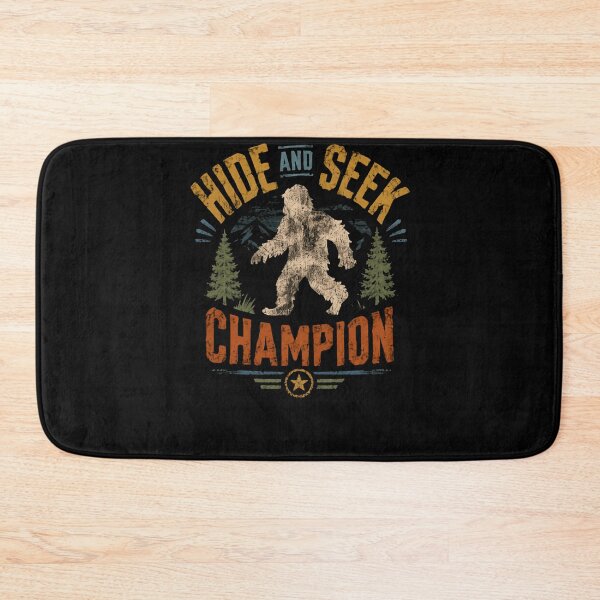 Item preview, Hide And Seek Champion Bigfoot Sasquatch Cryptid Wilderness Outdoors designed and sold by HumansStuck12.