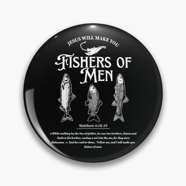 Item preview, Jesus Will Make You Fishers Of Men designed and sold by CharmiA Fox.