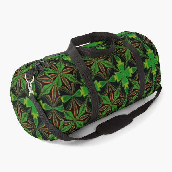 Item preview, Vibrant Green and Gold Geometric Mandala Pattern designed and sold by SahmatArt.