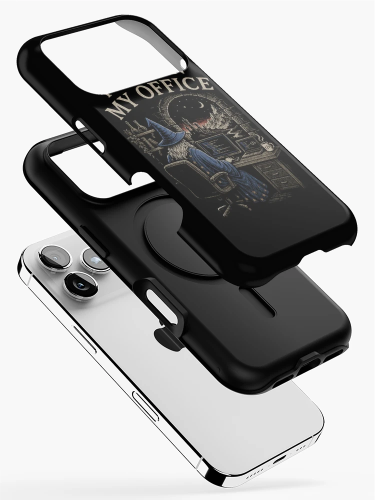 Thumbnail 2 of 4, iPhone Case, Wizard Programmer Coding Humor designed and sold by bosamji.