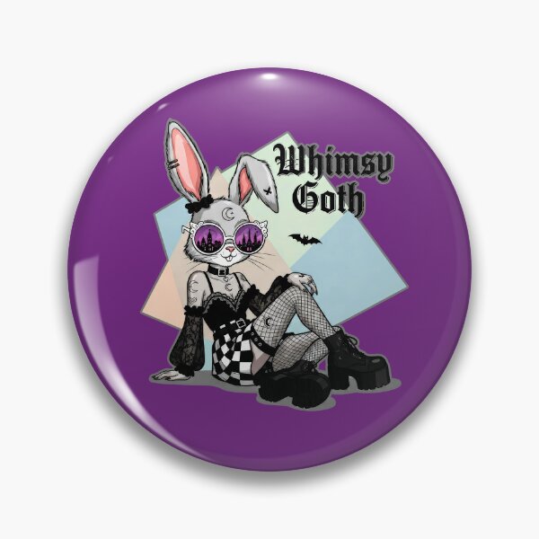 Item preview, Fashion bunny in whimsy goth style designed and sold by LiluGross.