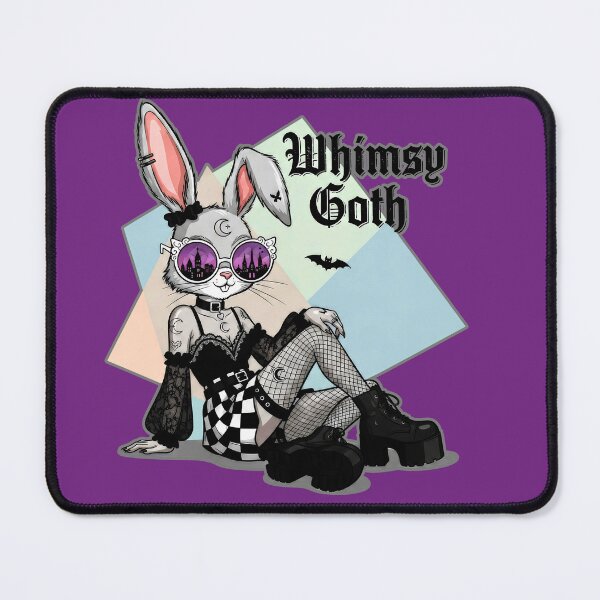 Item preview, Fashion bunny in whimsy goth style designed and sold by LiluGross.