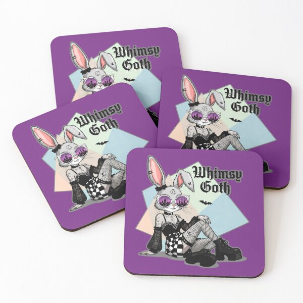 Item preview, Fashion bunny in whimsy goth style designed and sold by LiluGross.