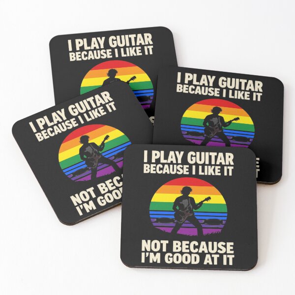 Item preview, I play guitar because I like it not because I'm good at it designed and sold by zuczekgti.