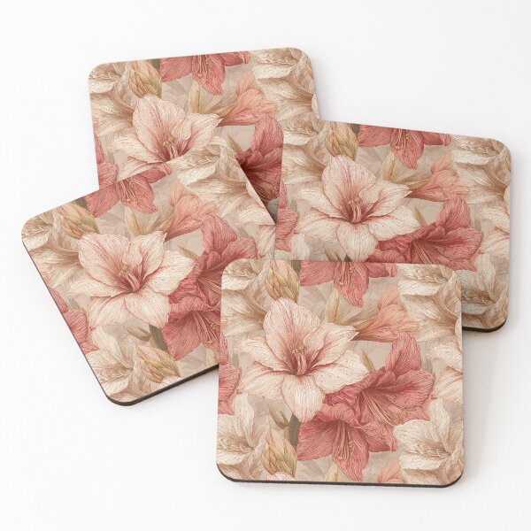 Item preview, Whimsical Amaryllis Flower  - Birth Flower Pattern   - Gifts For Men designed and sold by RoyalStarsPatts.