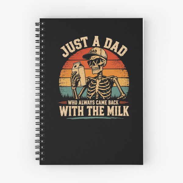 Item preview, Just A Dad Who Always Came Back With The Milk Father Humor Meme designed and sold by RetroMini2026.